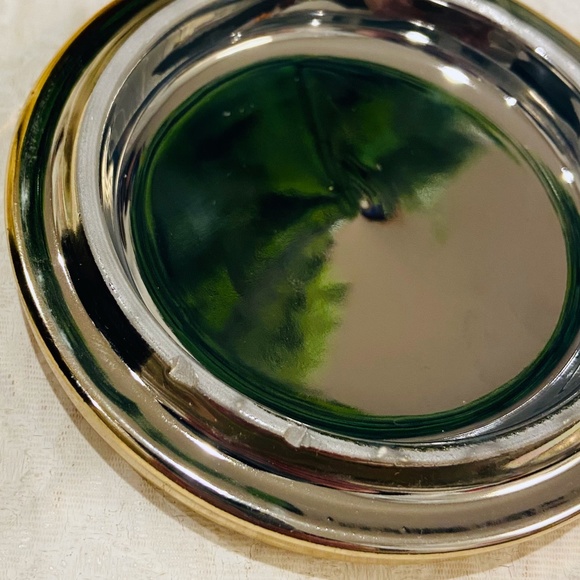 F3-BUNDLE ONLY!Black Honeycomb Trinket Box with Gold Lid - Picture 7 of 9